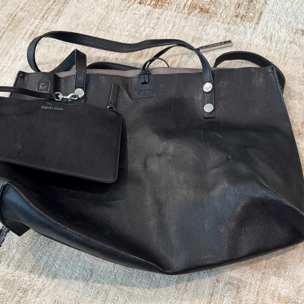 Calvin Klein Black Bag with Minimalist Design